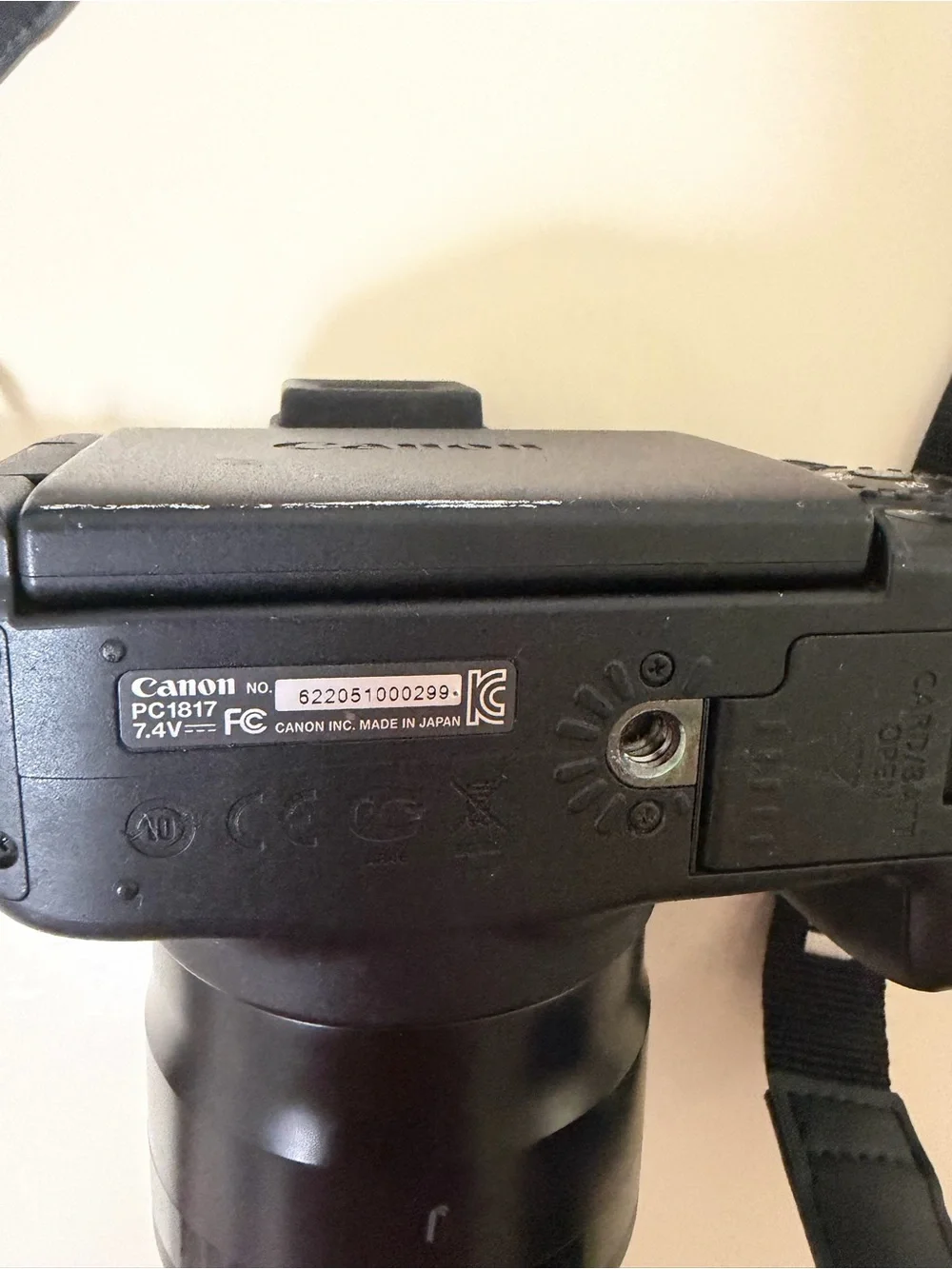 Canon PowerShot SX50 HS Black Bridge Camera with 50x Zoom
